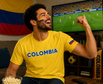 Colombia Football Fan T-Shirt – 2026 Football TShirt