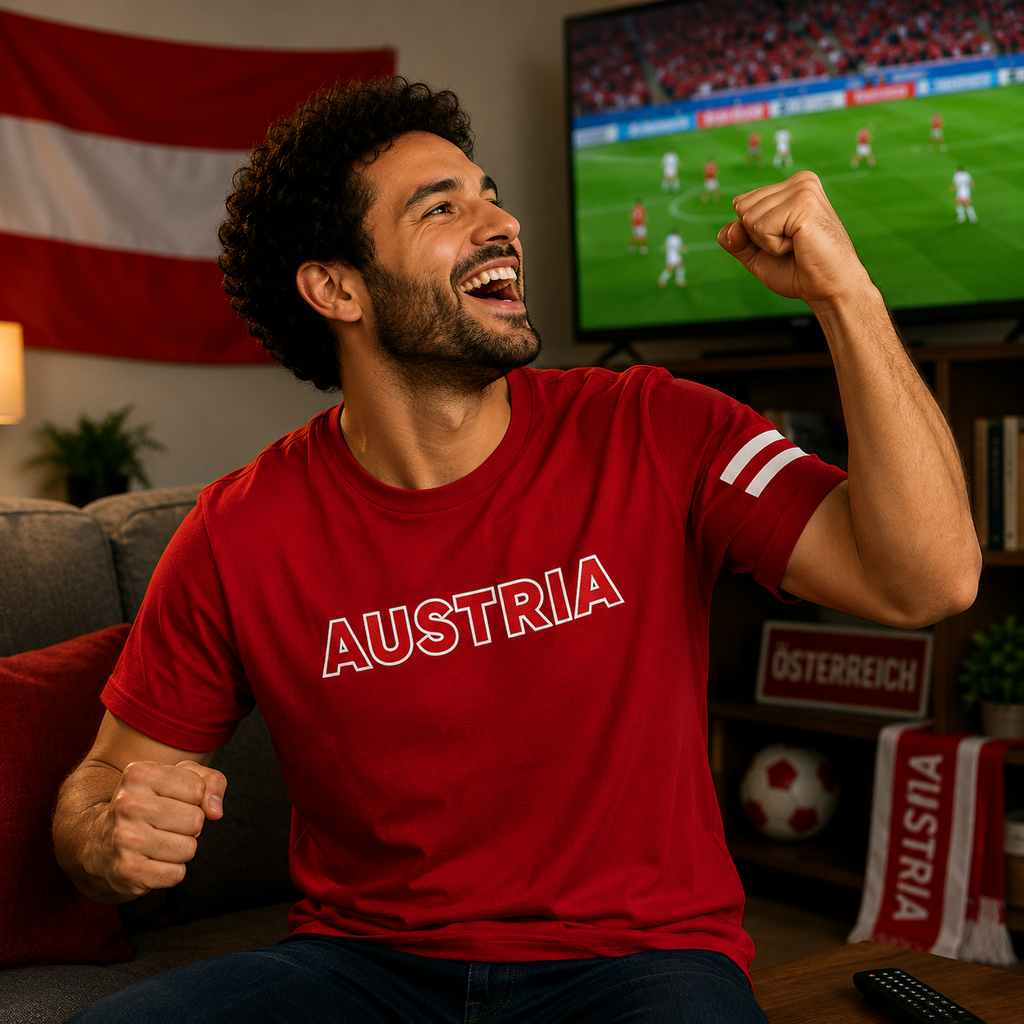 Austria Football Fan T-Shirt – 2026 Football TShirt