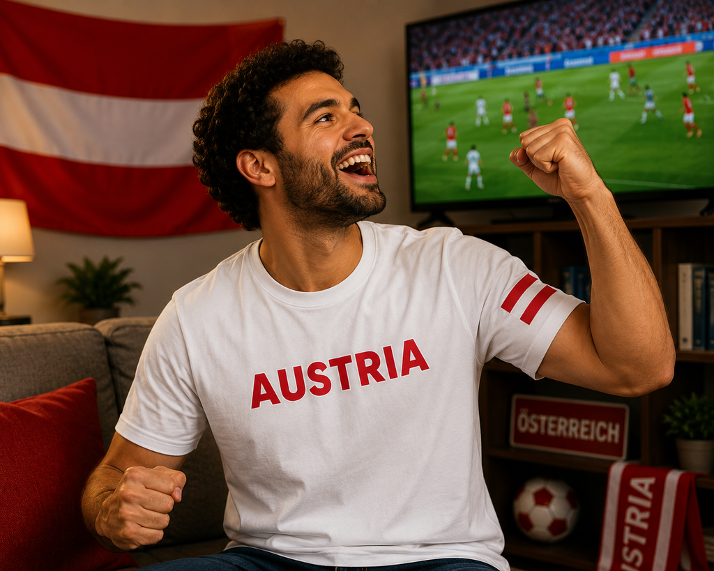 Austria Football Fan T-Shirt – 2026 Football TShirt