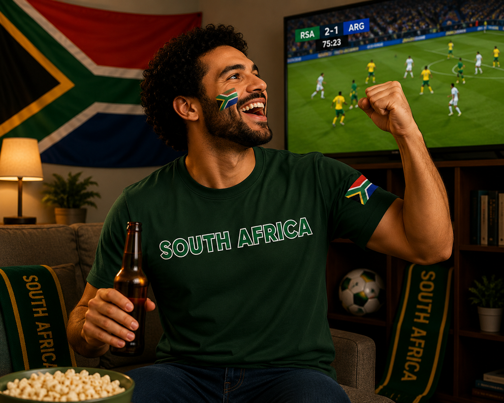 South Africa Football Fan T-Shirt – 2026 Football TShirt