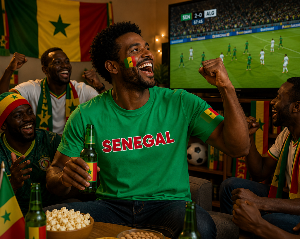 Senegal Football Fan T-Shirt – 2026 Football TShirt