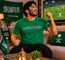 Saudi Arabia Football Fan T-Shirt – 2026 Football TShirt