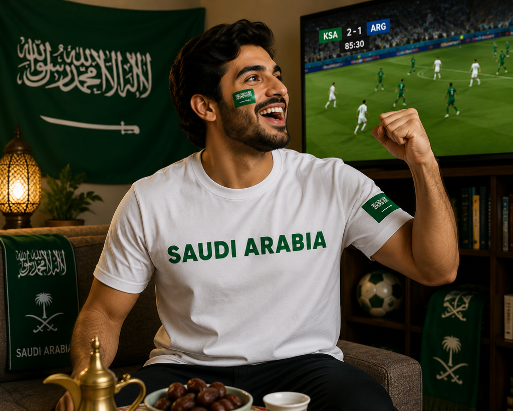 Saudi Arabia Football Fan T-Shirt – 2026 Football TShirt
