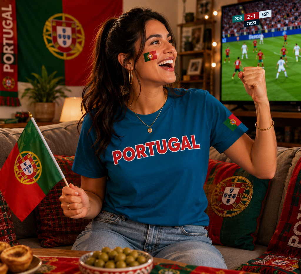 Portugal Football Fan T-Shirt – 2026 Football TShirt