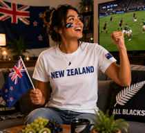 New Zealand Football Fan T-Shirt – 2026 Football TShirt