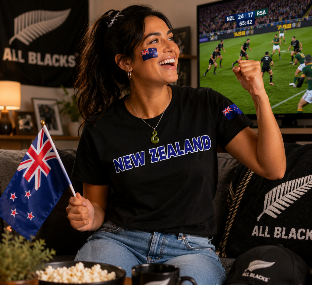 New Zealand Football Fan T-Shirt – 2026 Football TShirt