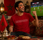 Morocco Football Fan T-Shirt – 2026 Football World Cup TShirt