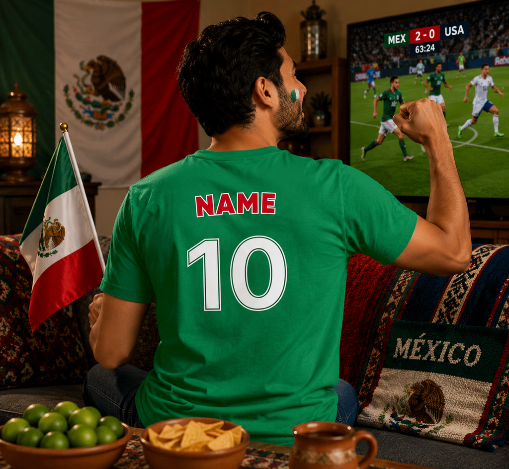 Mexico Football Fan T-Shirt – 2026 Football TShirt