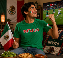 Mexico Football Fan T-Shirt – 2026 Football TShirt