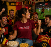 Belgium Football Fan T-Shirt – 2026 Football T Shirt