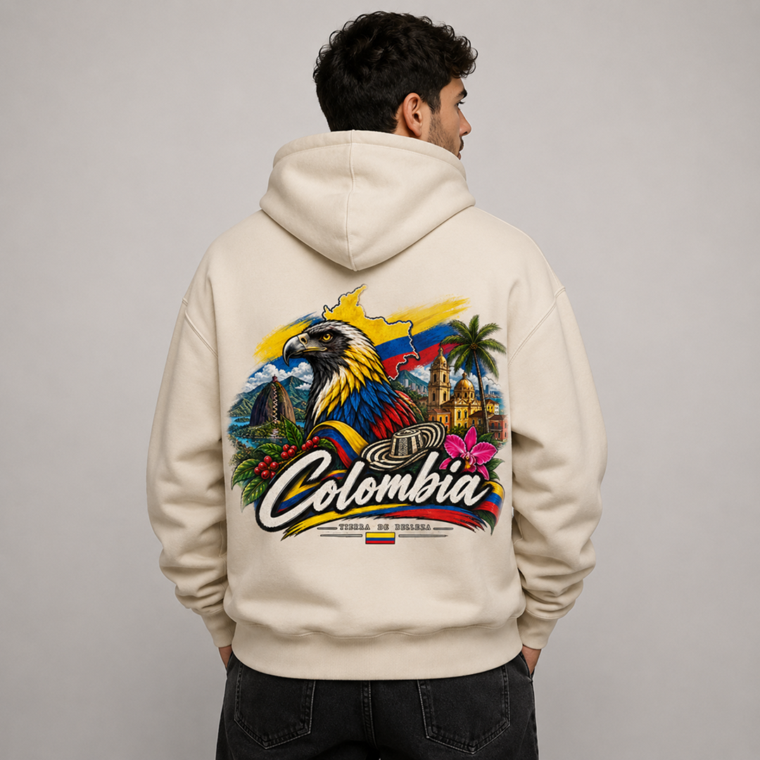Colombia Country Pride Hoodie – Premium Football Fan Hoodie Secondary image