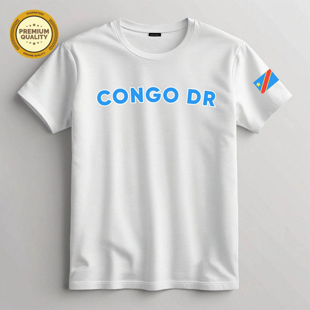 Congo DR Soccer Fan T Shirt – 2026