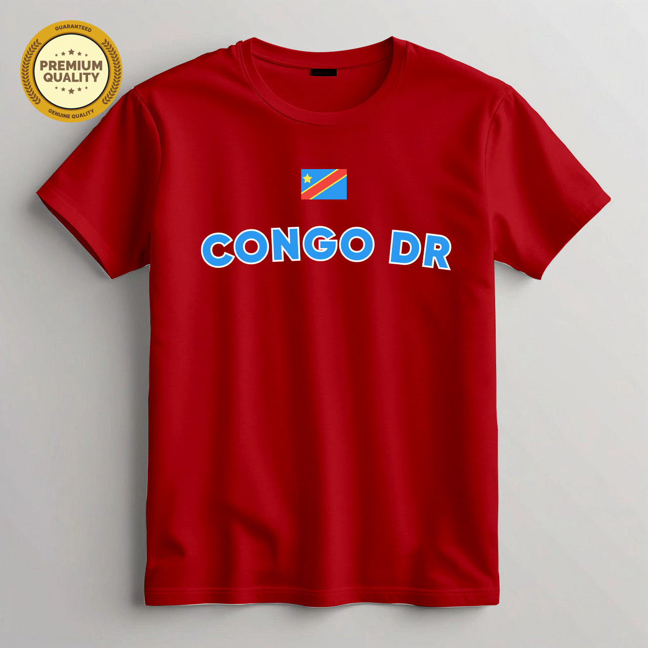 Congo DR Soccer Fan T Shirt – Football T Shirt Secondary image