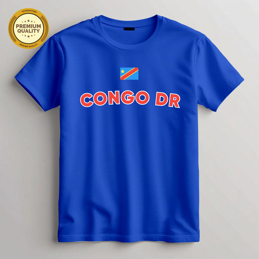 Congo DR Soccer Fan T Shirt – Football T Shirt
