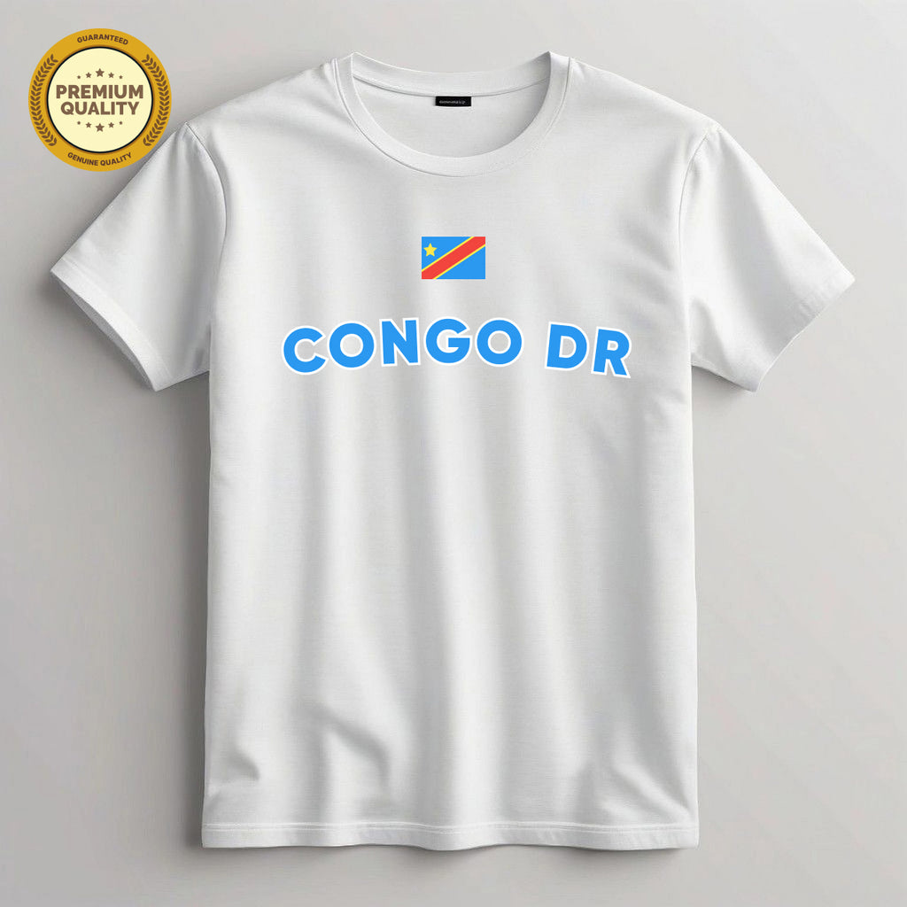 Congo DR Soccer Fan T Shirt – Football T Shirt