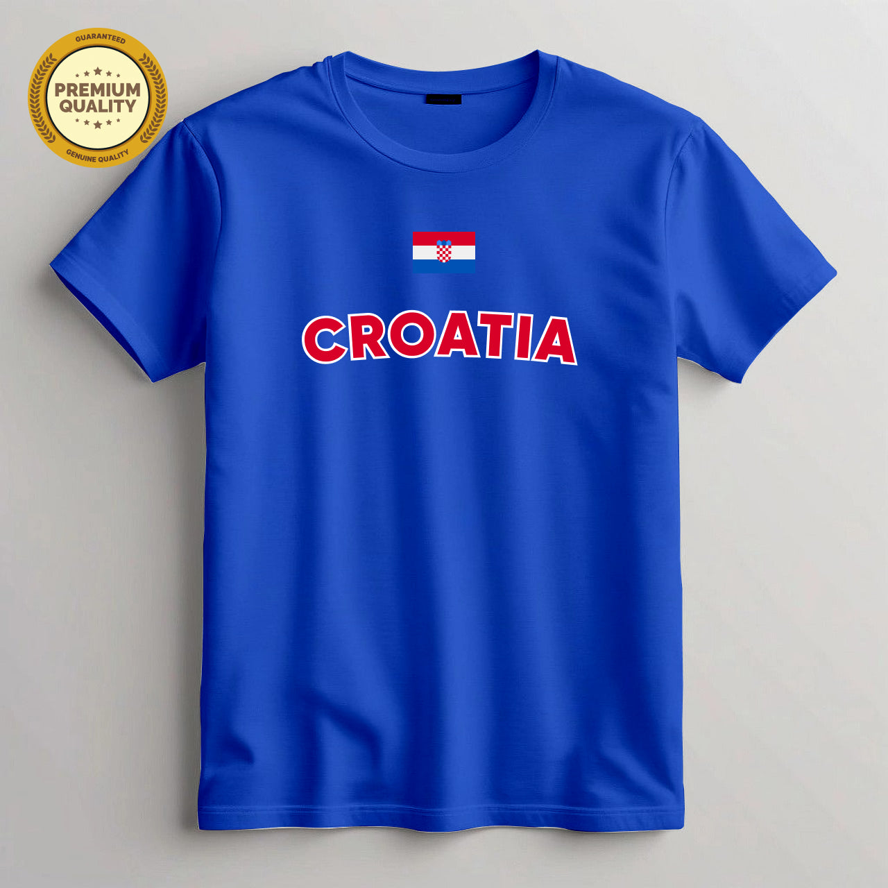 Croatia Football Fan T-Shirt – Football T Shirt Secondary image