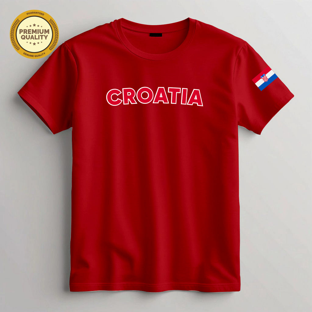 Croatia Football Fan T-Shirt – 2026 Football TShirt
