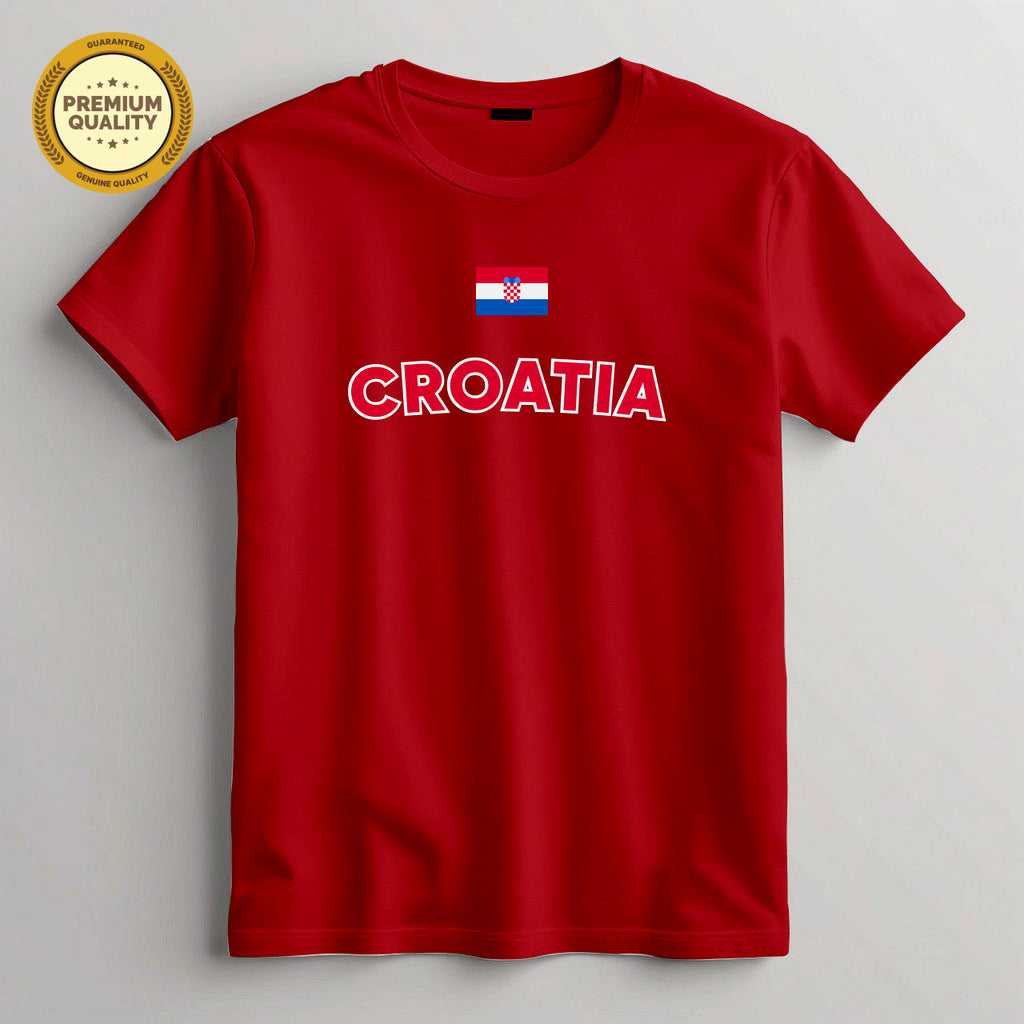 Croatia Football Fan T-Shirt – Football T Shirt