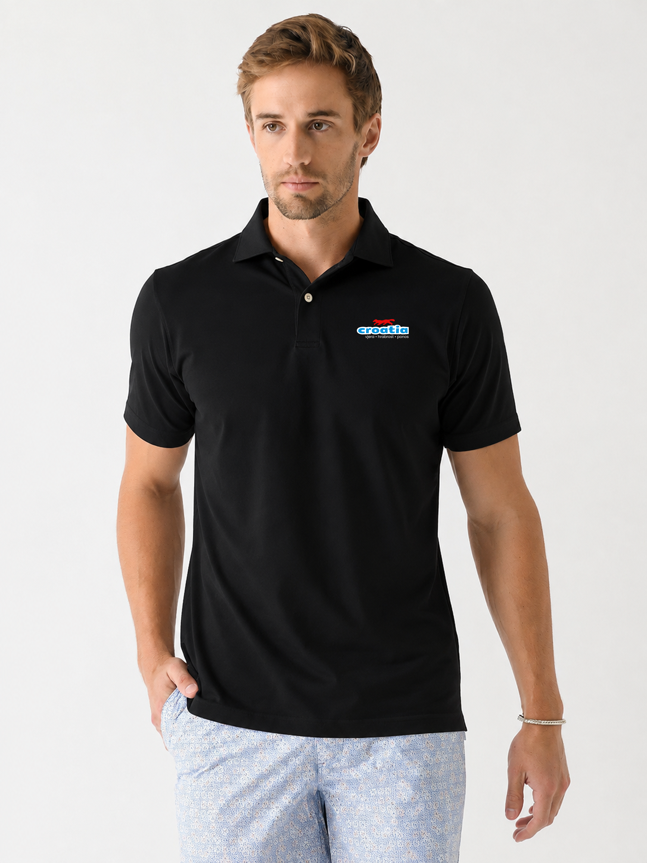 Croatia Country Pride Polo T-Shirt – Premium Unisex Polo Tee Main image