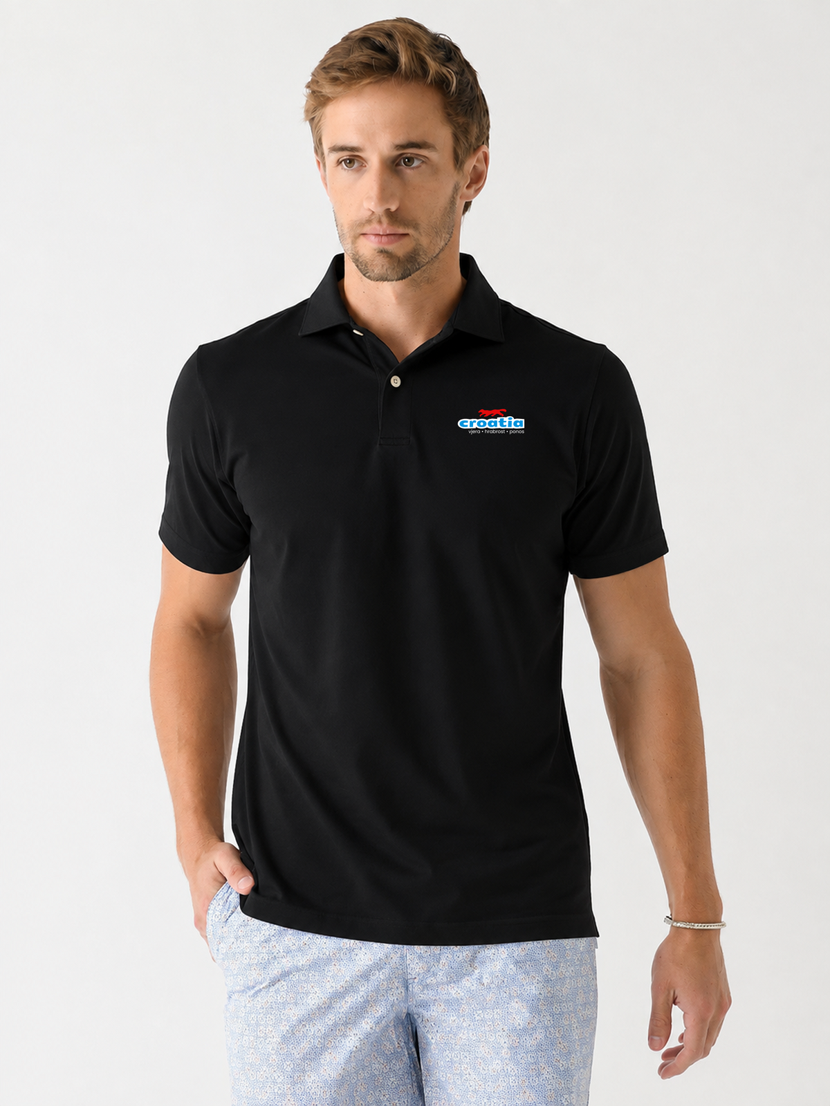 Croatia Country Pride Polo T-Shirt – Premium Unisex Polo Tee