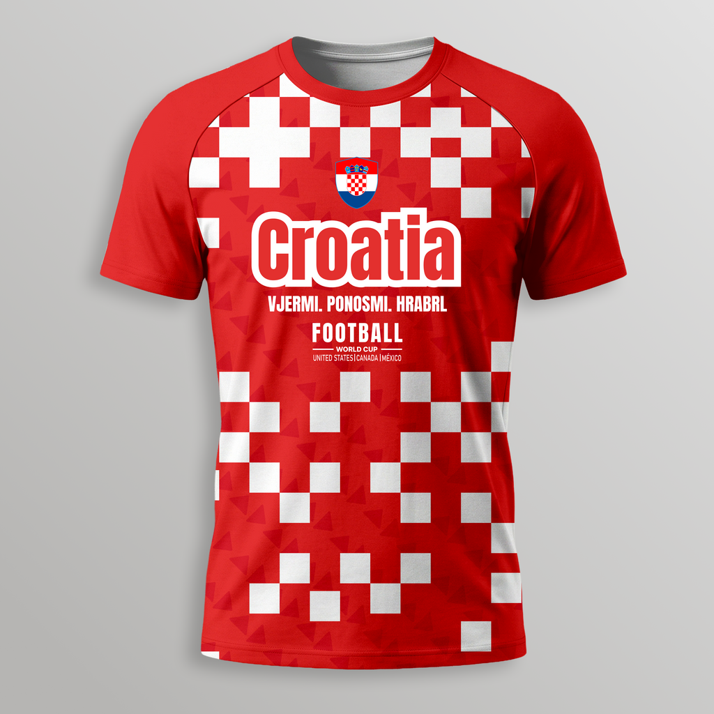 Croatia Soccer T-Shirt, Soccer Fan Shirt, Sports Lover Gifts