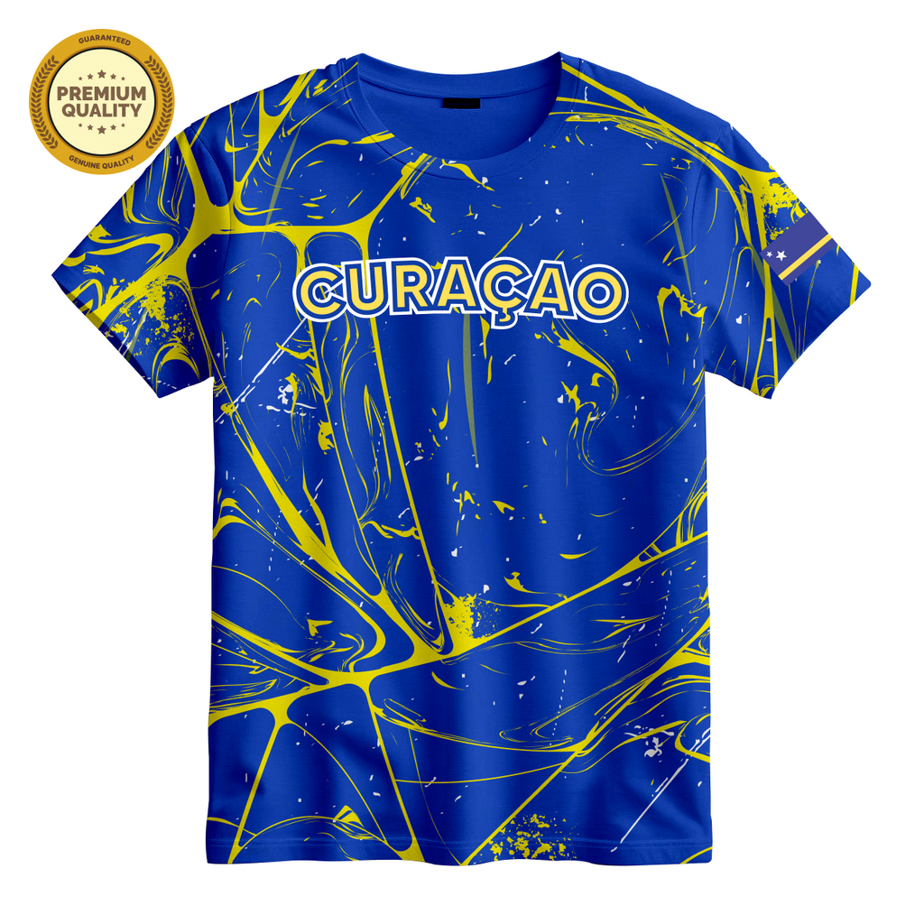 Curaçao Soccer 3D T-Shirt – Unisex T-Shirt