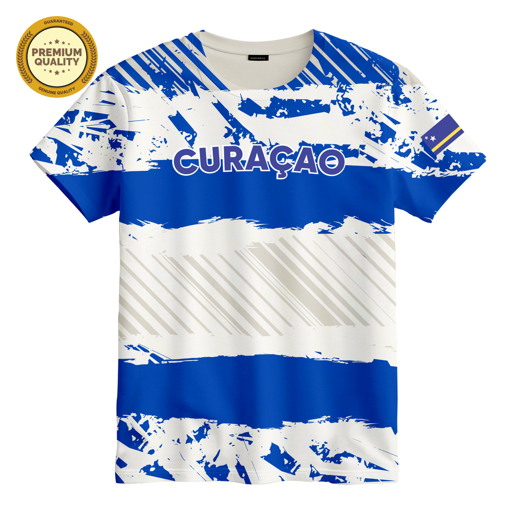 Curaçao Soccer 3D T-Shirt – Unisex T-Shirt