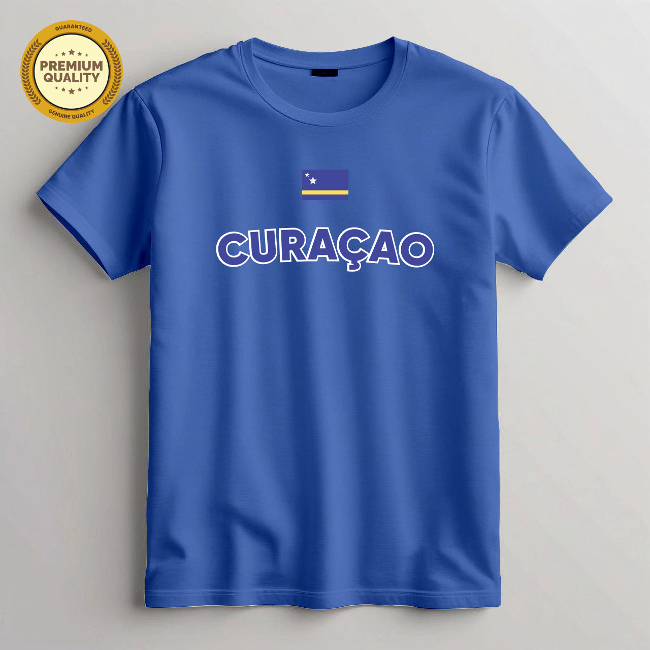 Curaçao Football Fan T-Shirt – Football T Shirt Secondary image