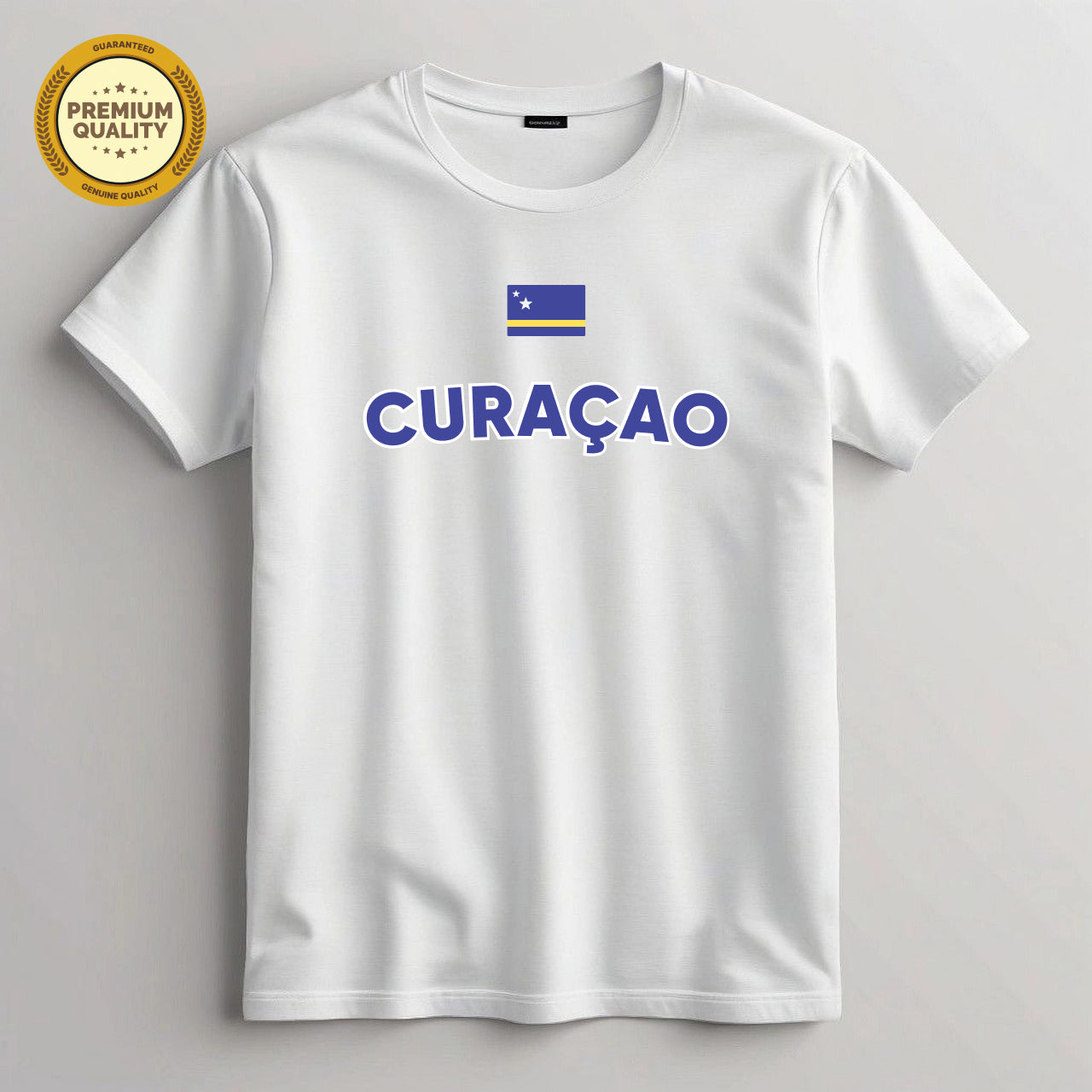 Curaçao Football Fan T-Shirt – Football T Shirt Main image