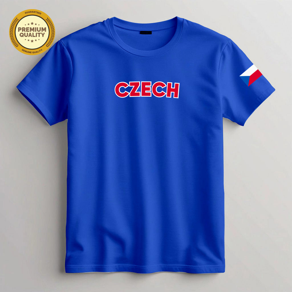 Czech Republic Football Fan T Shirt – 2026