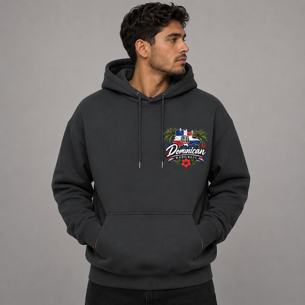Dominican Republic Country Pride Hoodie – Premium Football Fan Hoodie