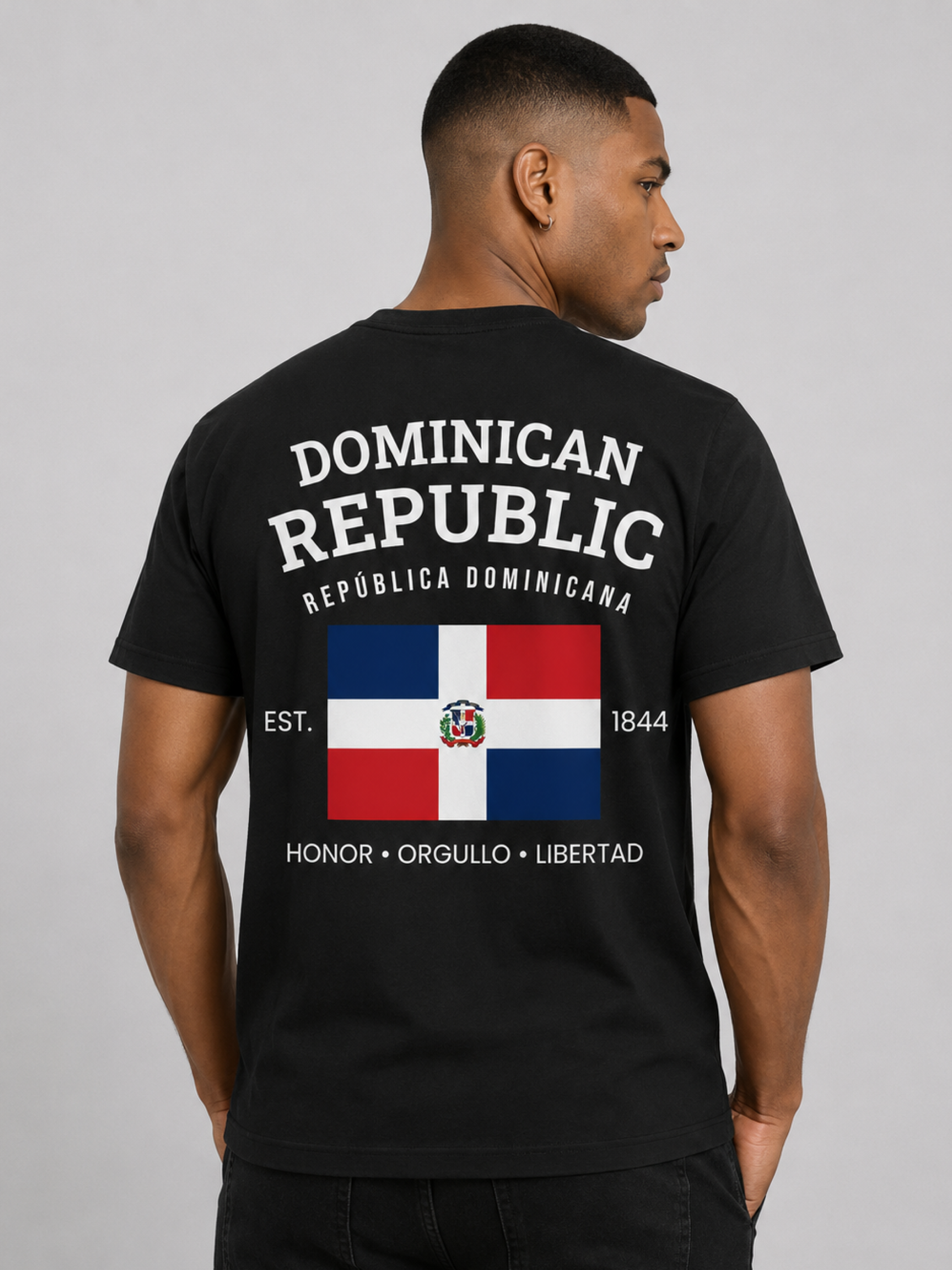 Dominican Republic Graphic Tee – Unisex Country Pride T-Shirt Secondary image
