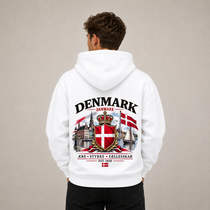 Denmark Country Pride Hoodie – Premium Football Fan Hoodie