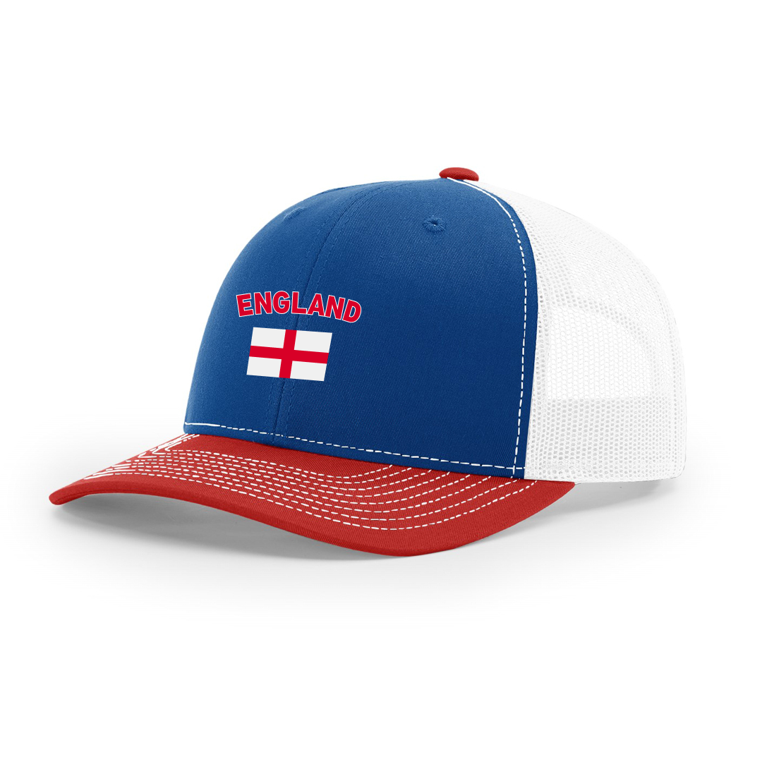 England Country Flag Cap - Football/Basketball Fan Cap