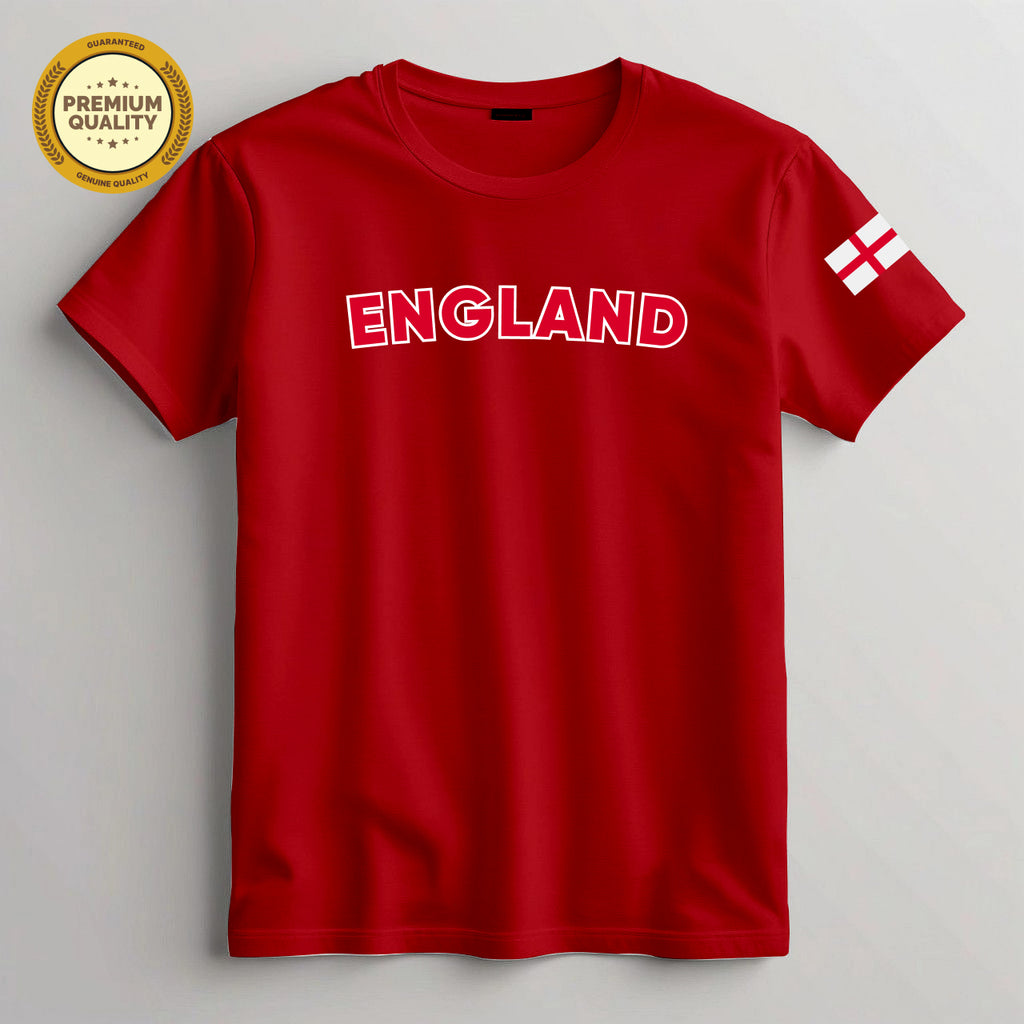 England Football Fan T-Shirt – 2026 Football TShirt