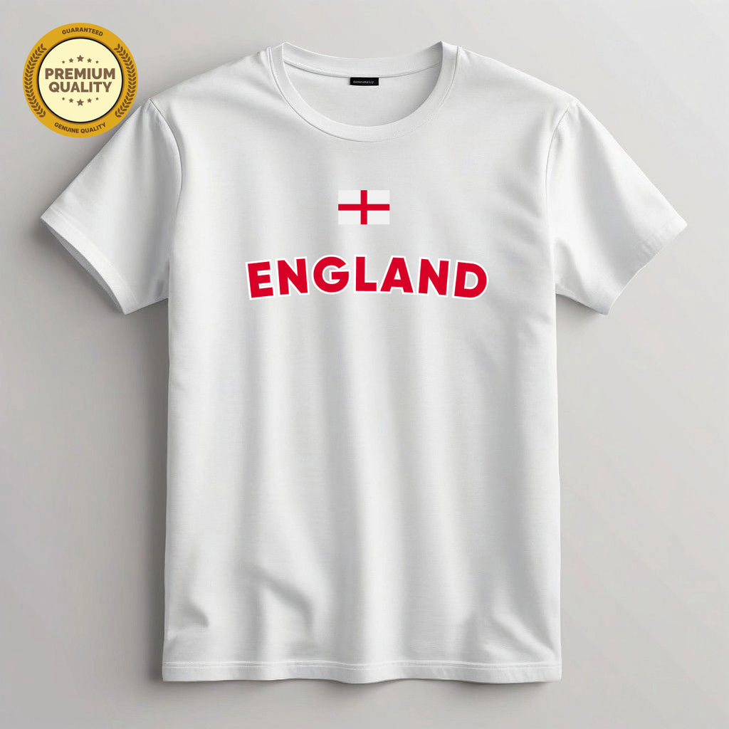 England Football Fan T-Shirt - Premium Quality