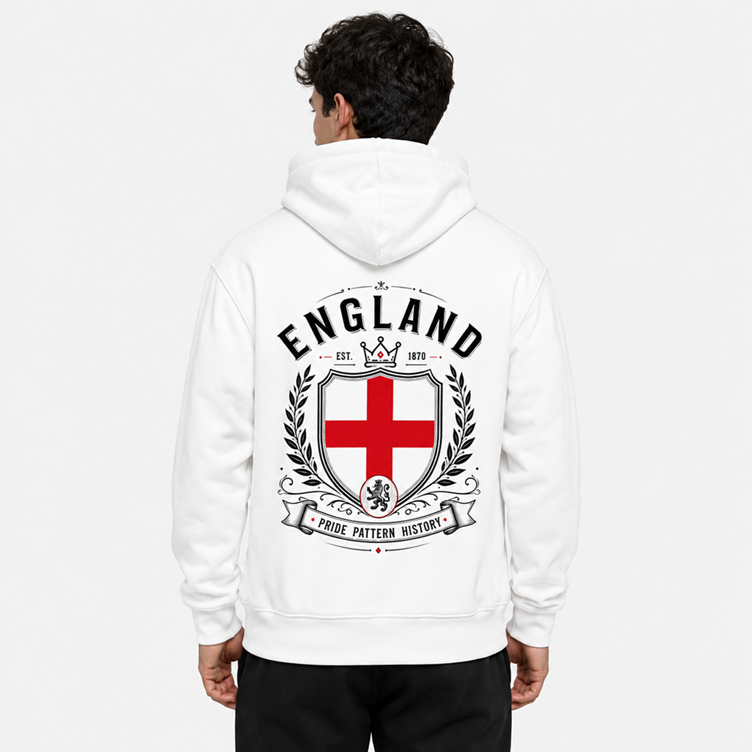 England Country Pride Hoodie – Premium Football Fan Hoodie Secondary image