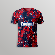 England Football T-Shirt - Dry Fit T Shirt