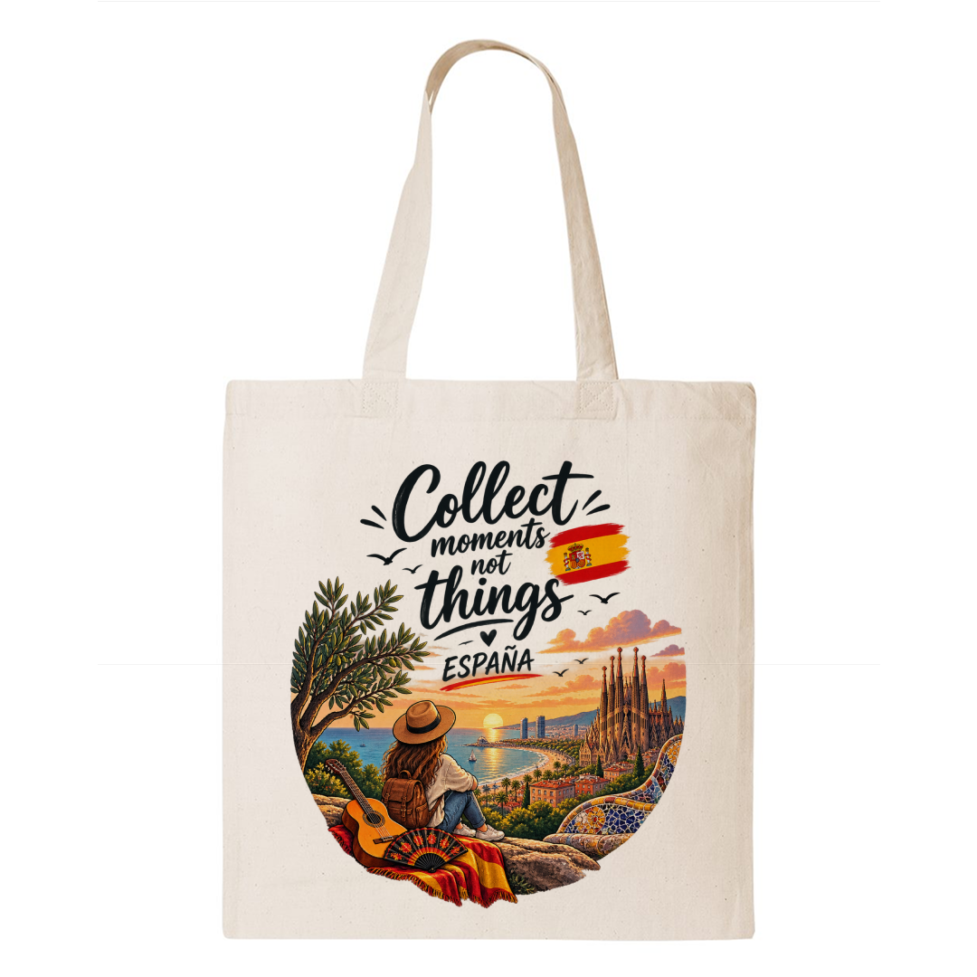 Espana Heritage Graphic Tote Bag – Country Pride Canvas Tote Main image