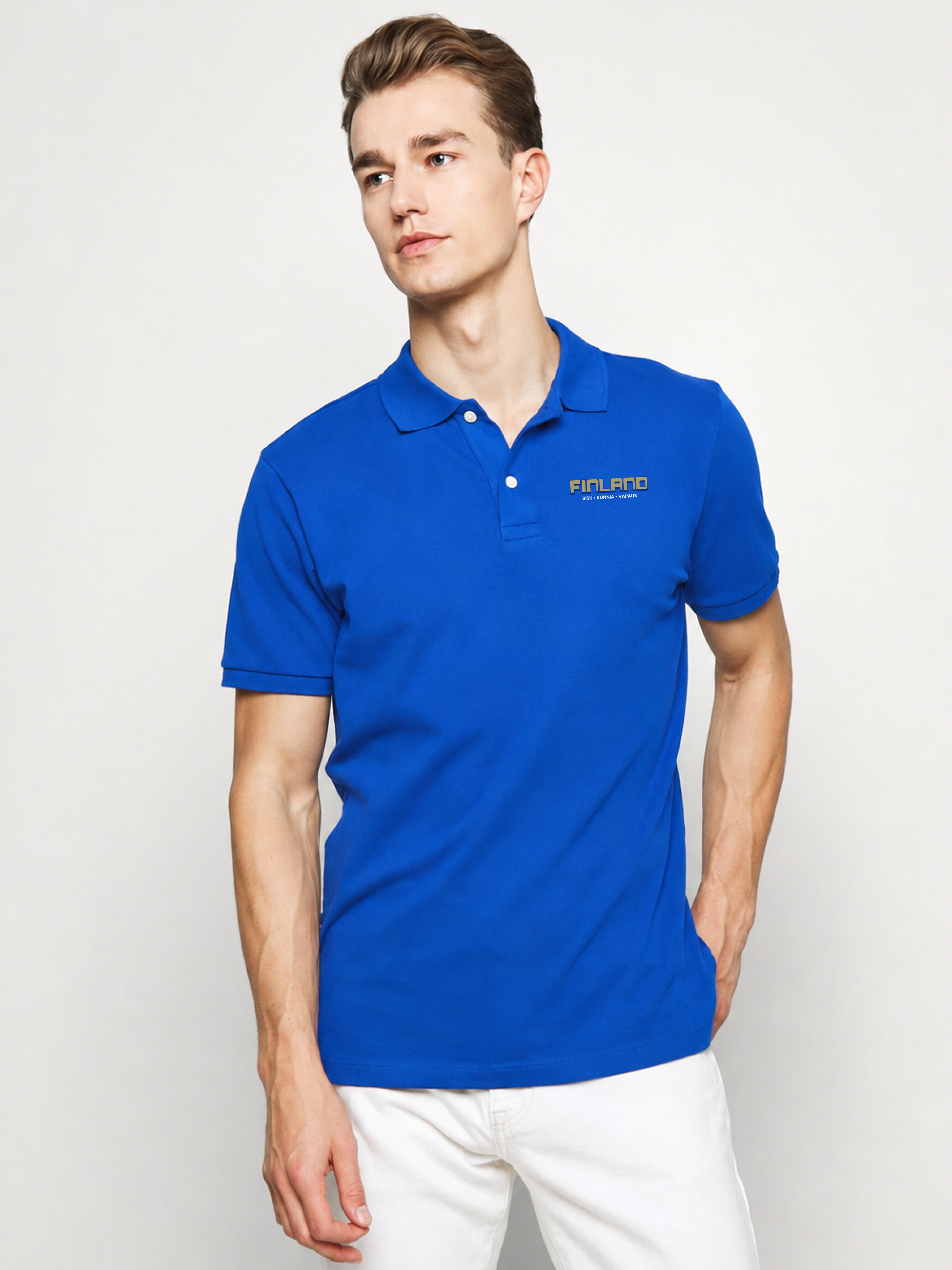 Finland Country Pride Polo T-Shirt – Premium Unisex Polo Tee Main image