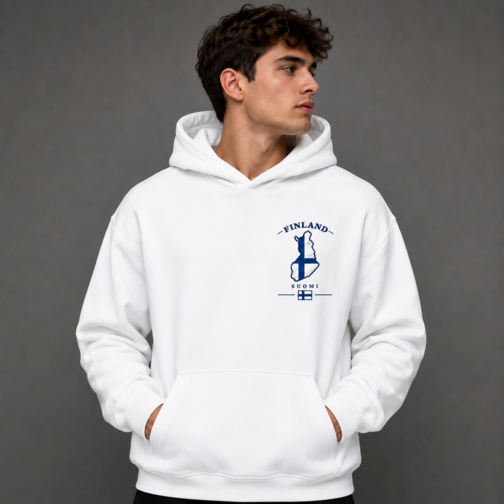 Finland Country Pride Hoodie – Premium Football Fan Hoodie