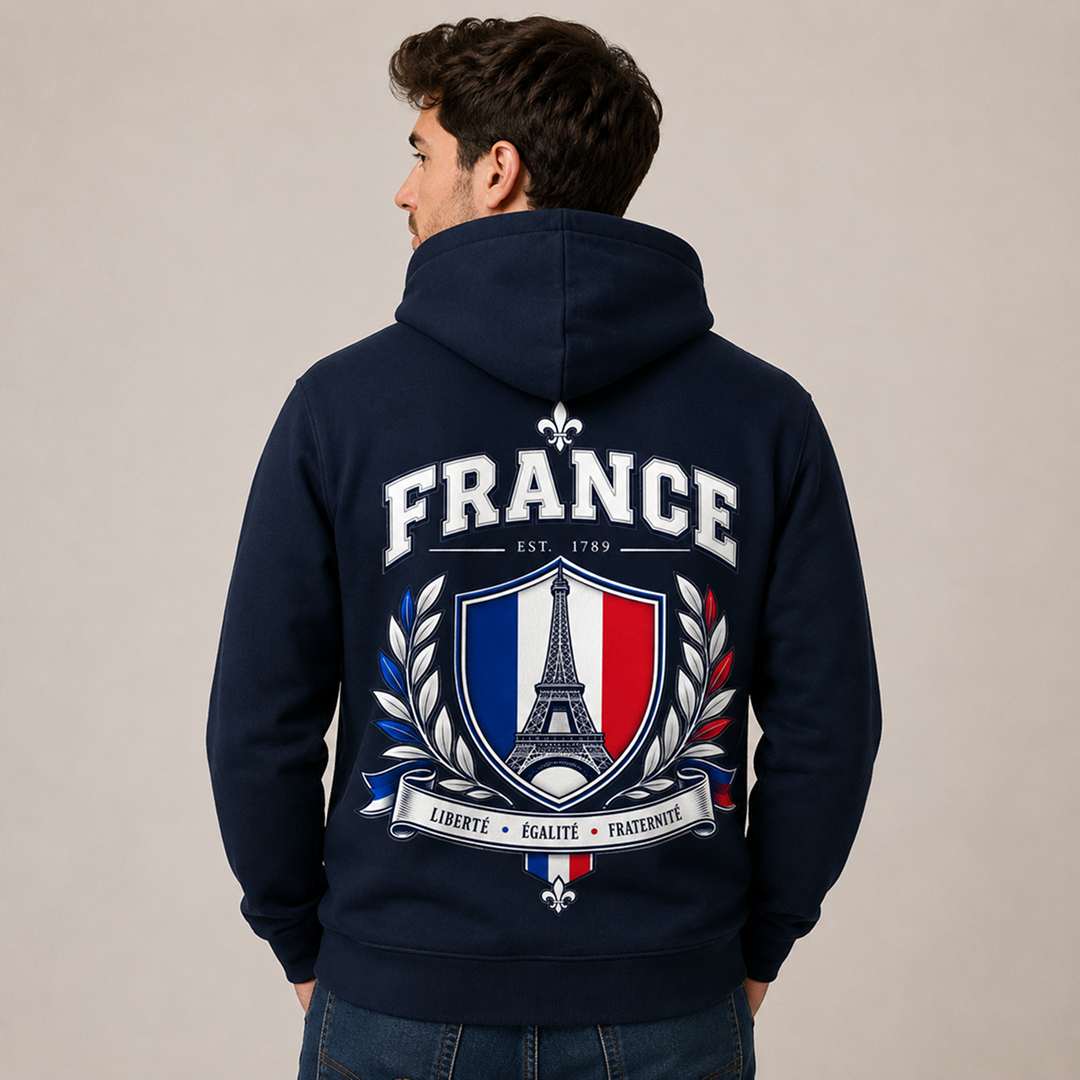 France Country Pride Hoodie – Premium Football Fan Hoodie