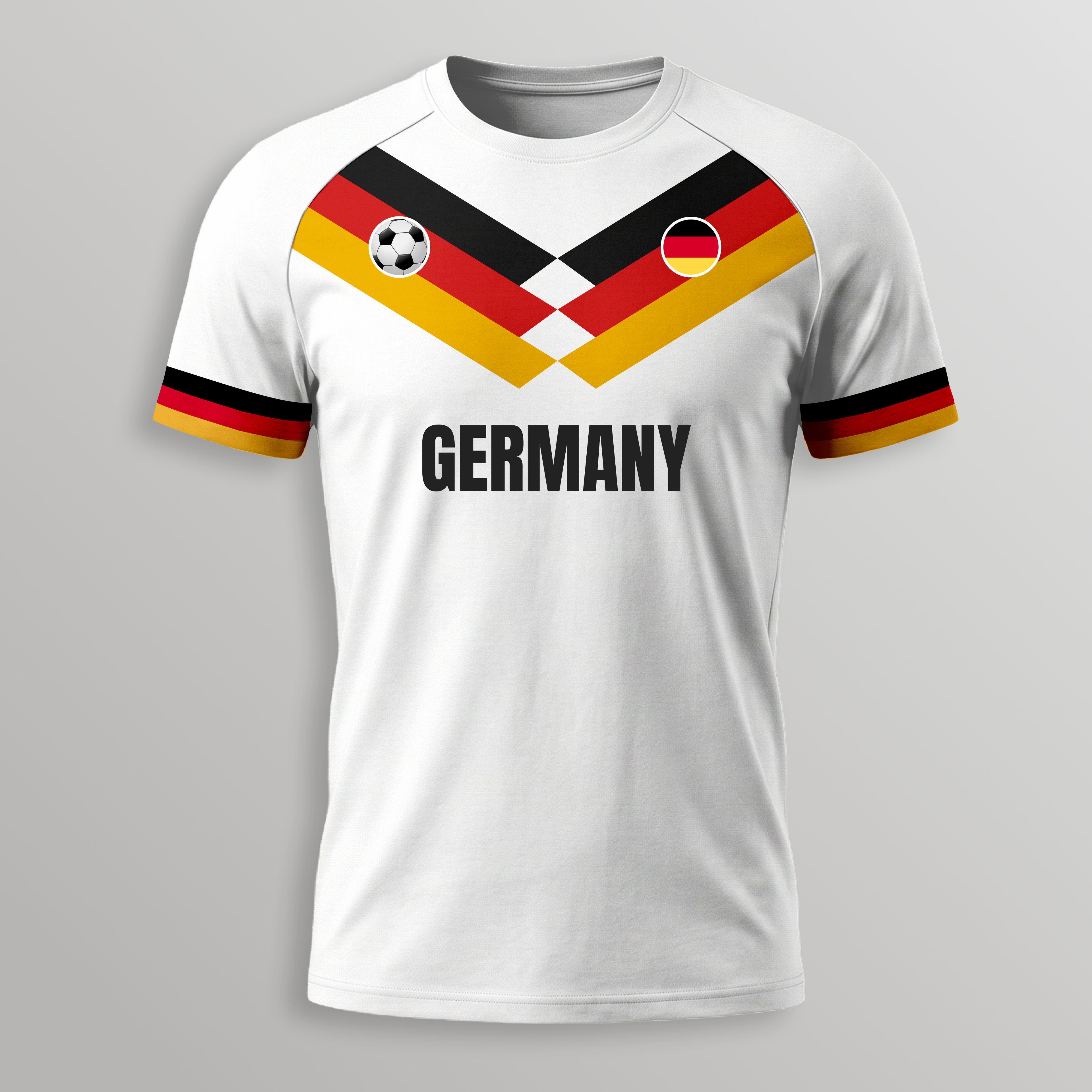 Germany Soccer 3D T-Shirt, Football Fan Shirt, Sports Lover Gifts