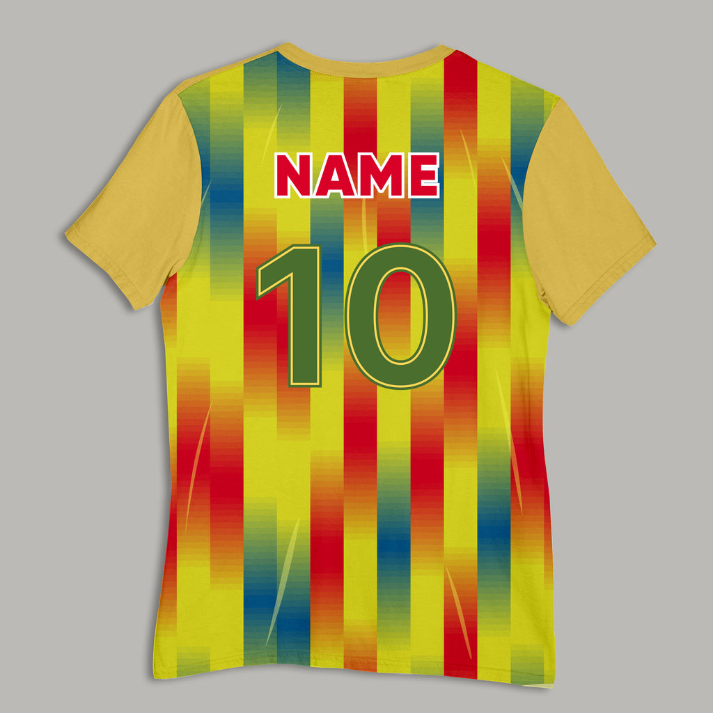 Ghana Soccer 3D T-Shirt – Unisex T-Shirt