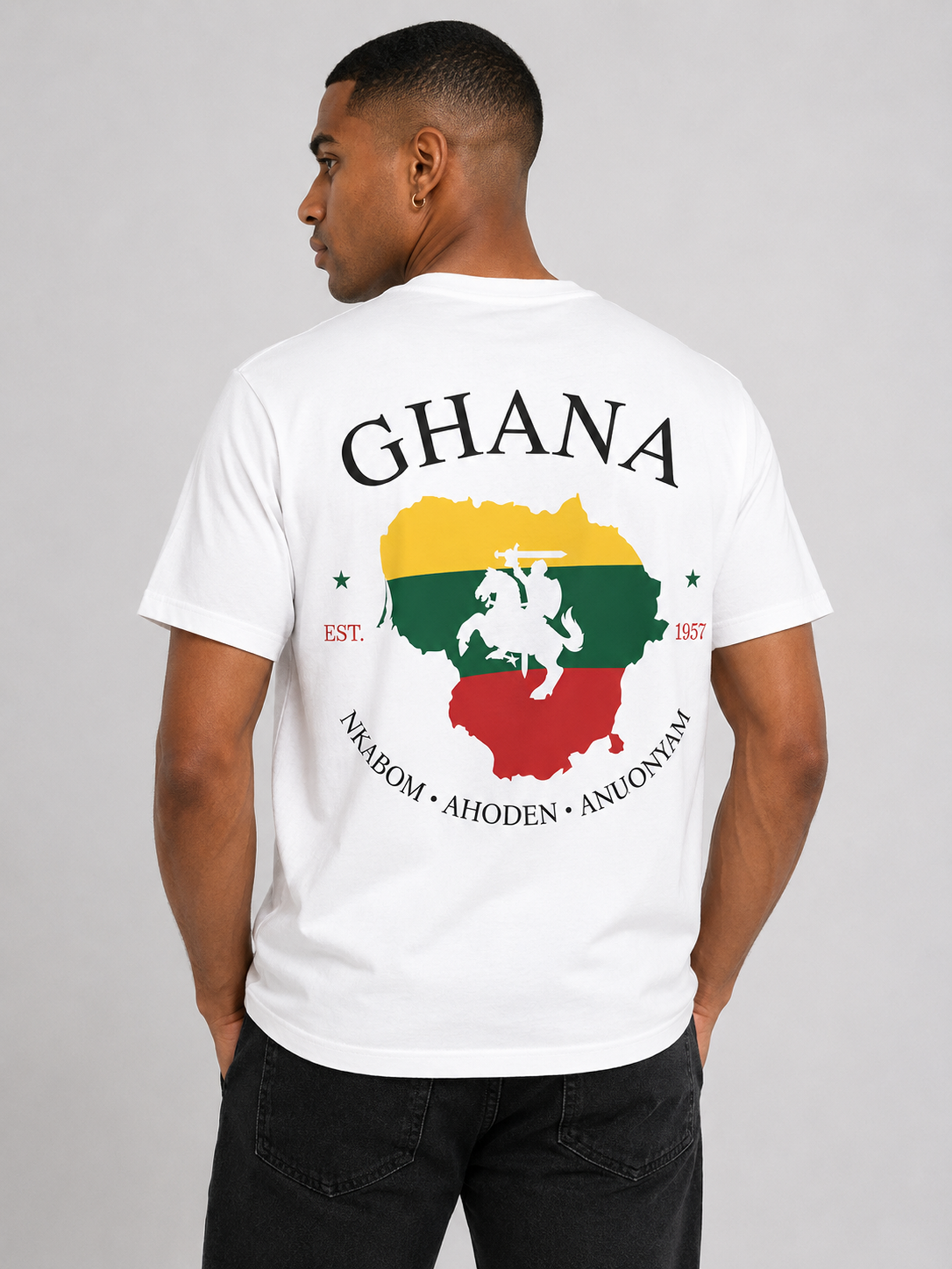 Ghana Graphic Tee – Unisex Country Pride T-Shirt Secondary image