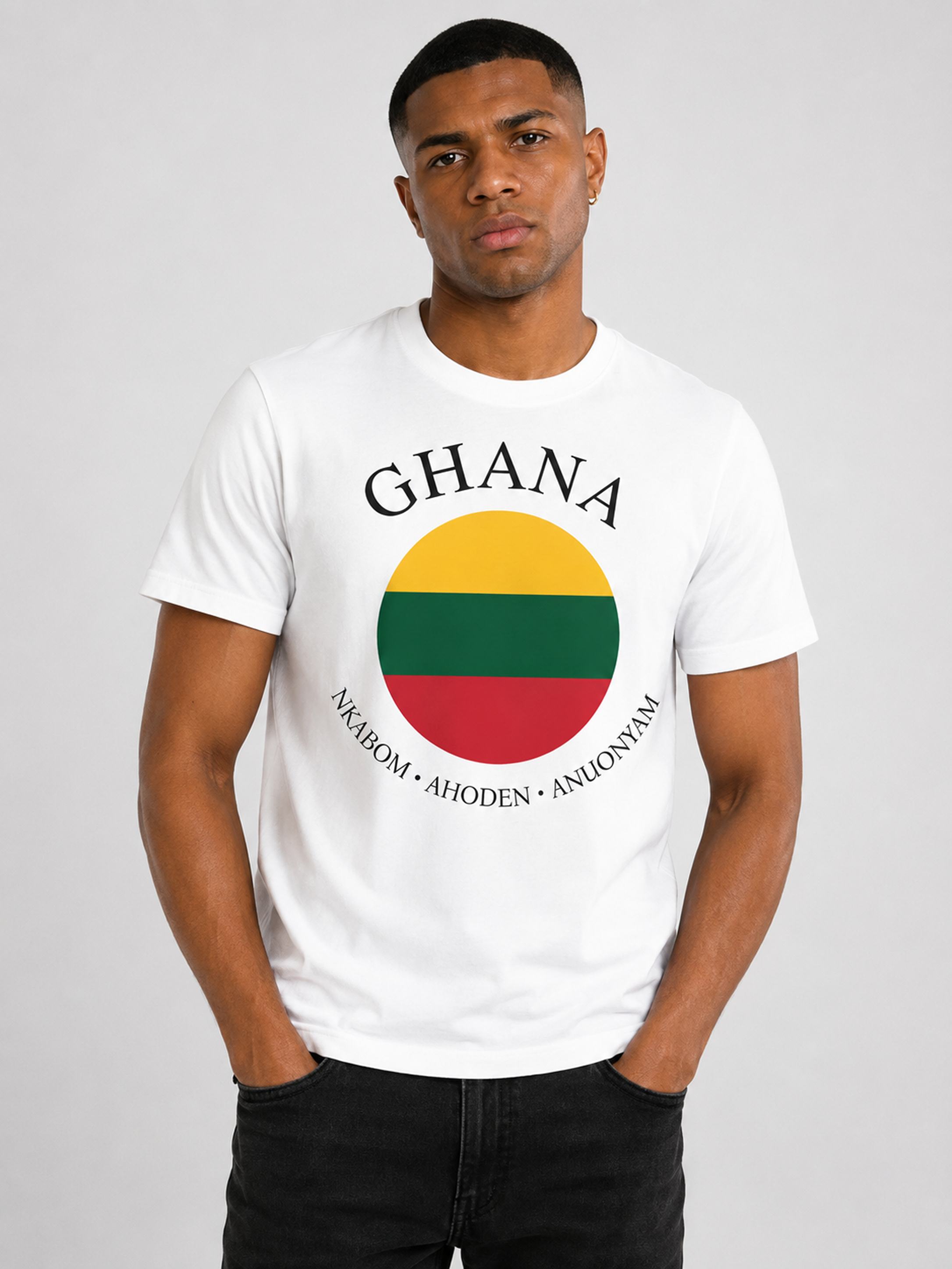 Ghana Graphic Tee – Unisex Country Pride T-Shirt Main image