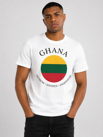 Ghana Graphic Tee – Unisex Country Pride T-Shirt