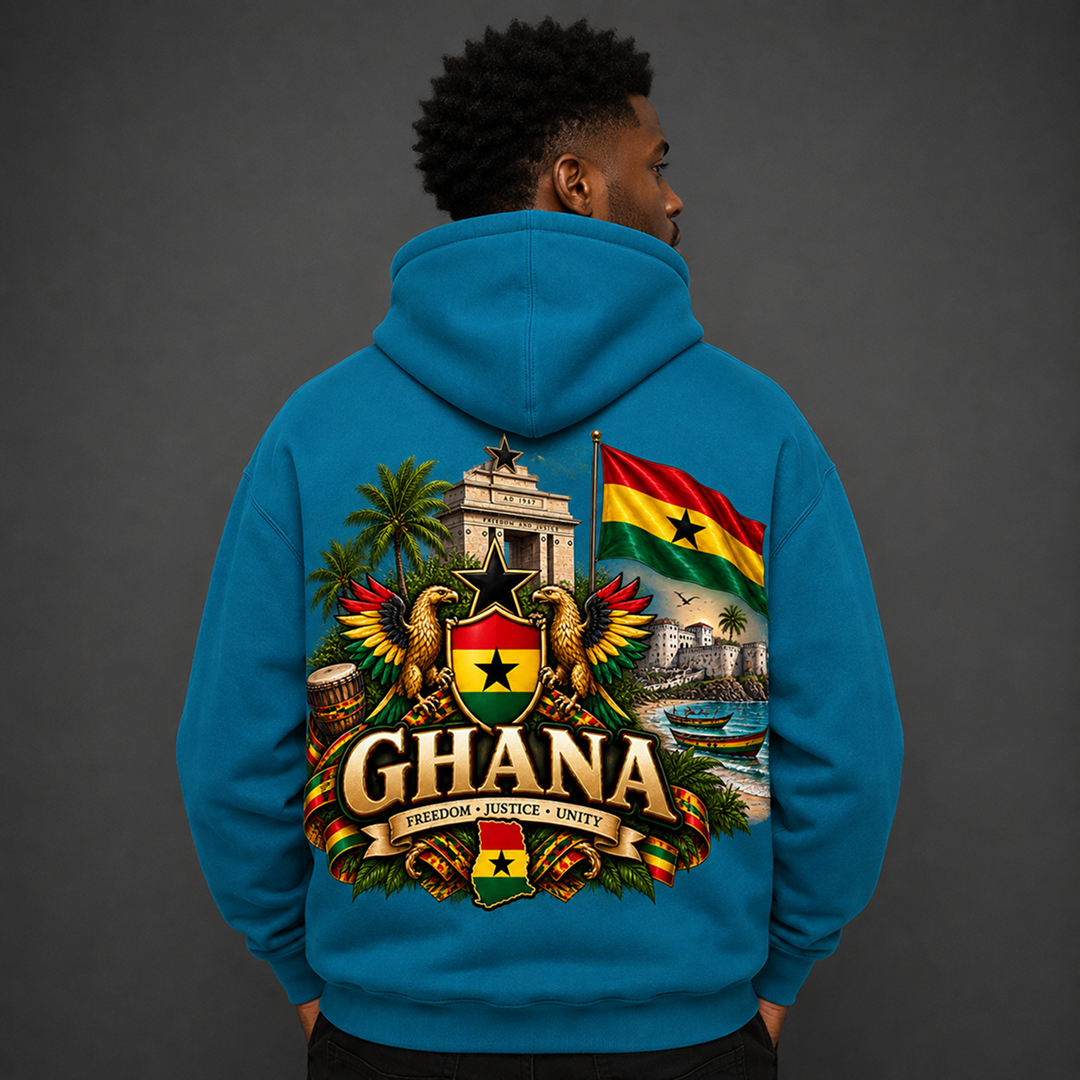 Ghana Country Pride Hoodie – Premium Football Fan Hoodie