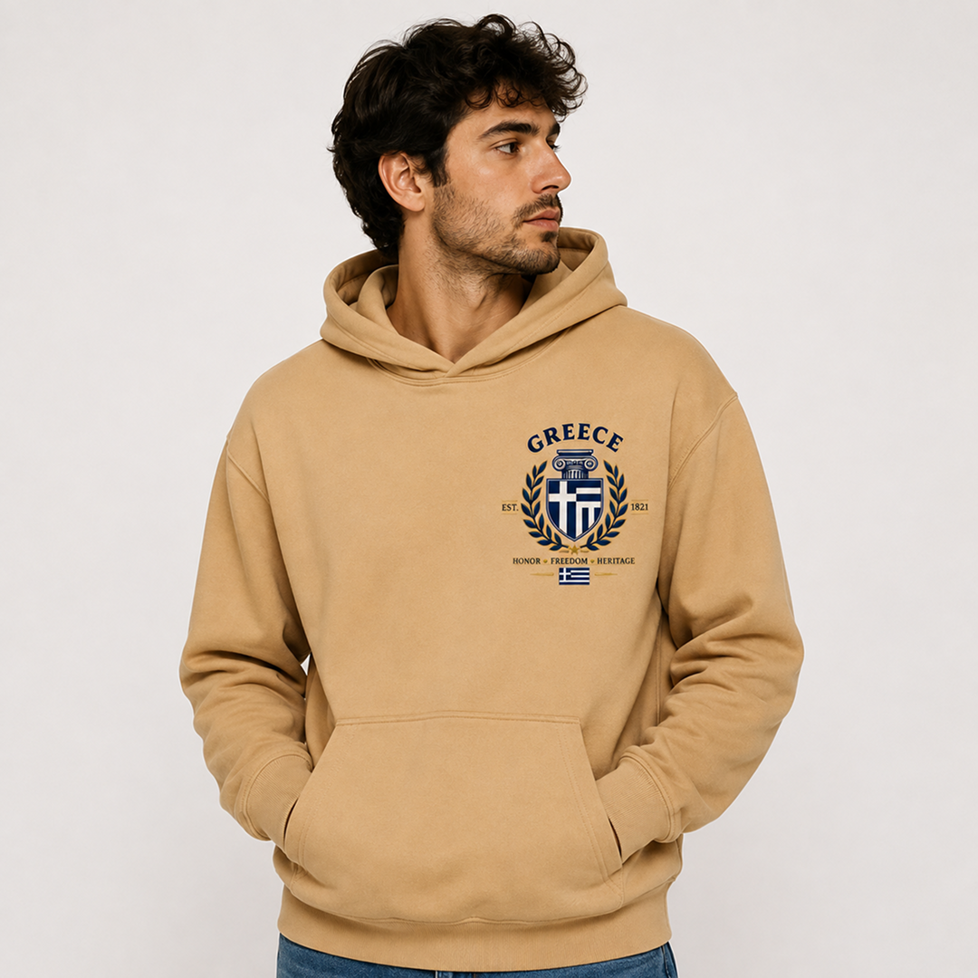 Greece Country Pride Hoodie – Premium Football Fan Hoodie Main image