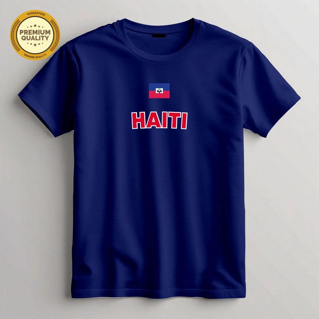Haiti Football Fan T-Shirt – Football T Shirt